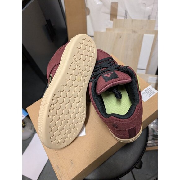 Sz 9 Adidas Five Ten Freerider Canvas Bike Shoes Black NEW - Picture 5 of 6